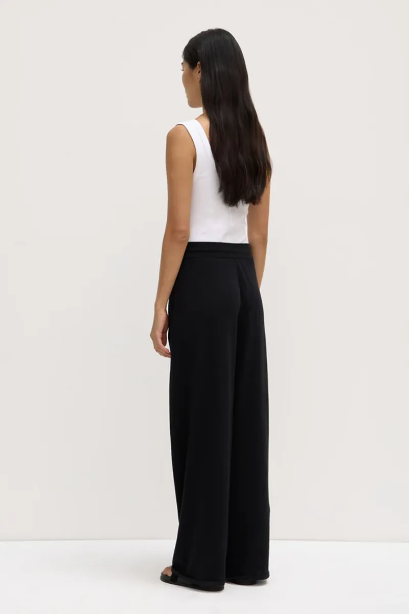 Assembly Label - Cotton Cashmere Lounge Pant - Black