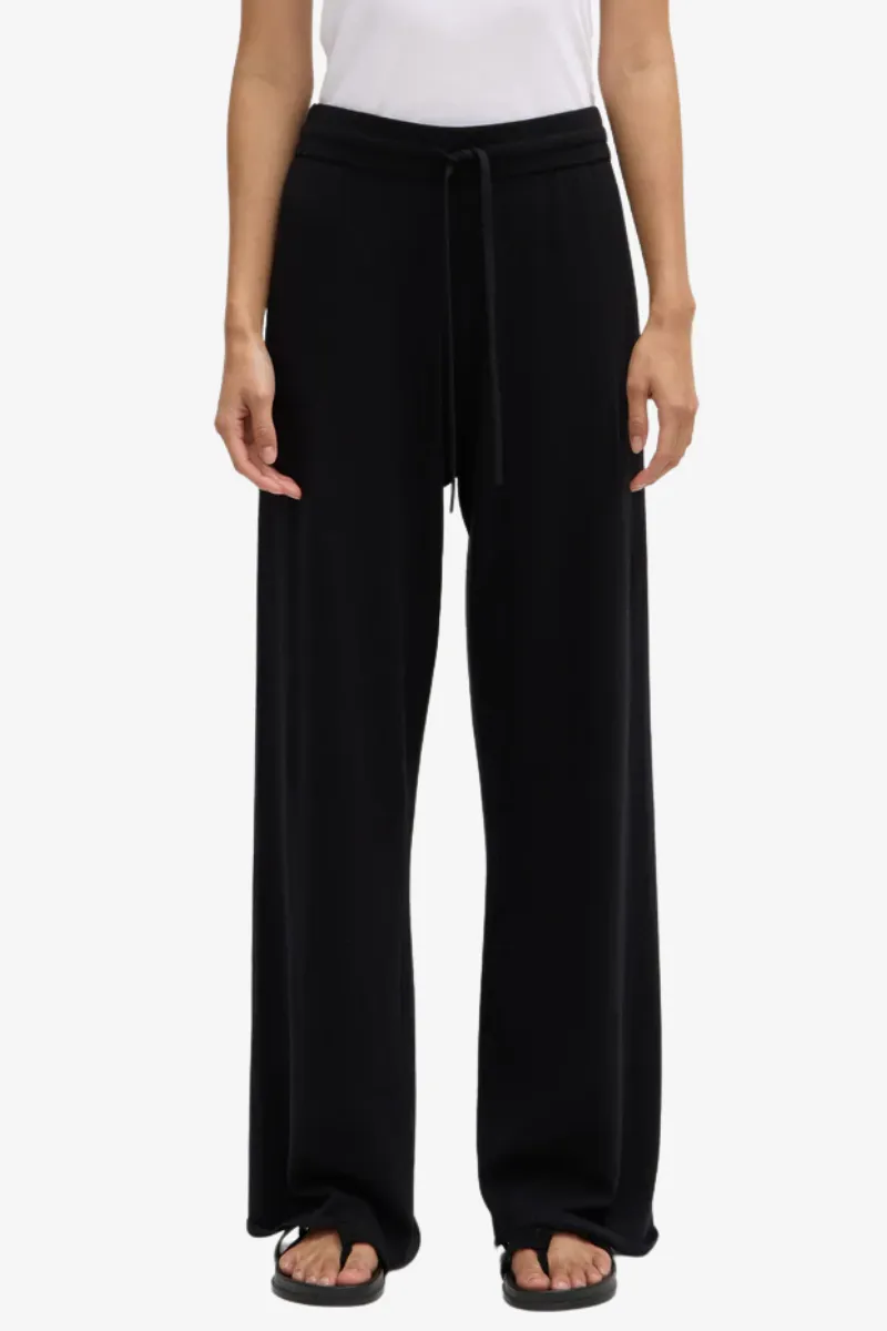 Assembly Label - Cotton Cashmere Lounge Pant - Black