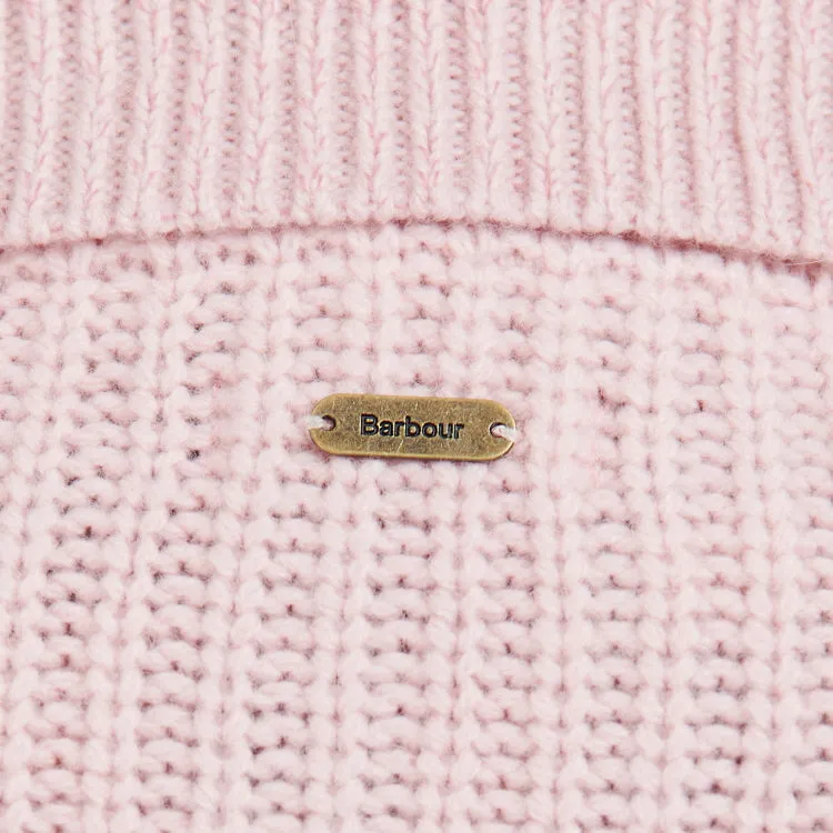 Barbour Ladies Stavia Knit Sweater - Rosewater