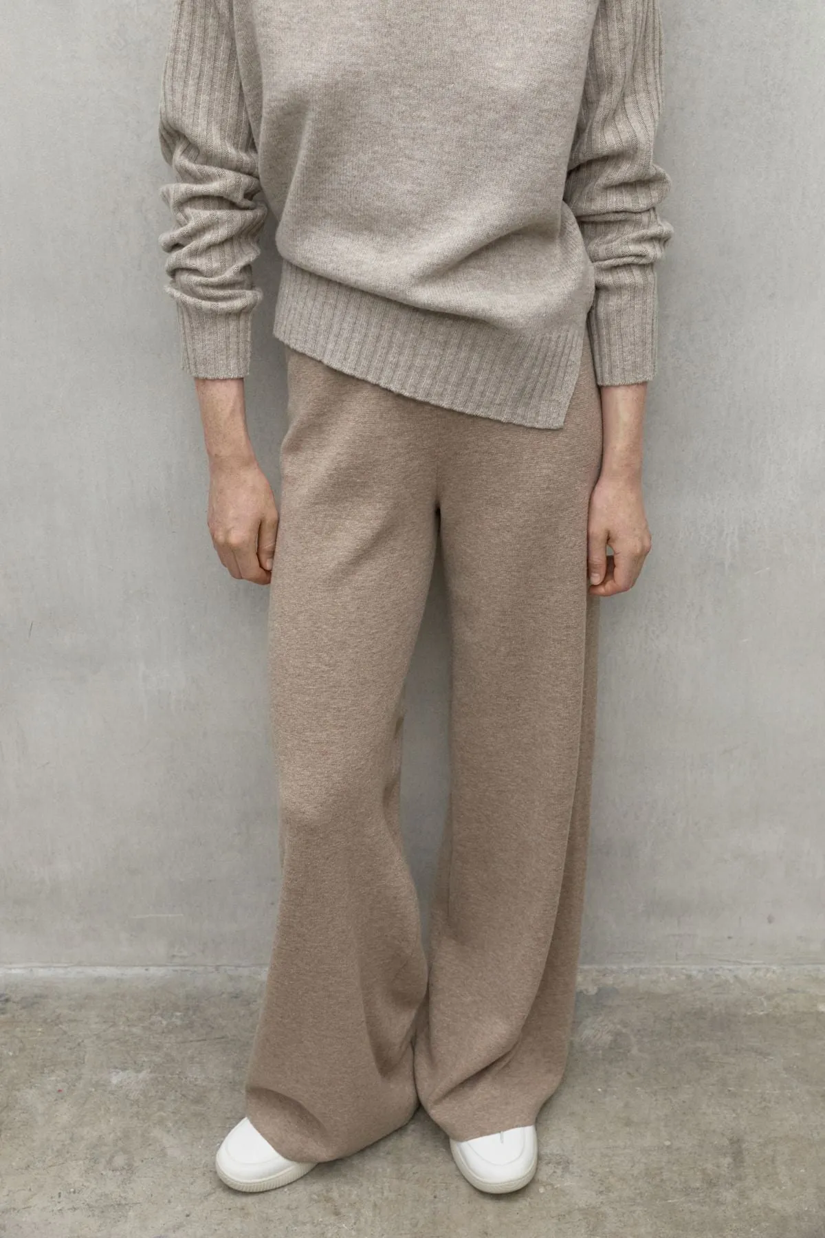 Beige Eucalipto  Wool Sweater Ecoalf