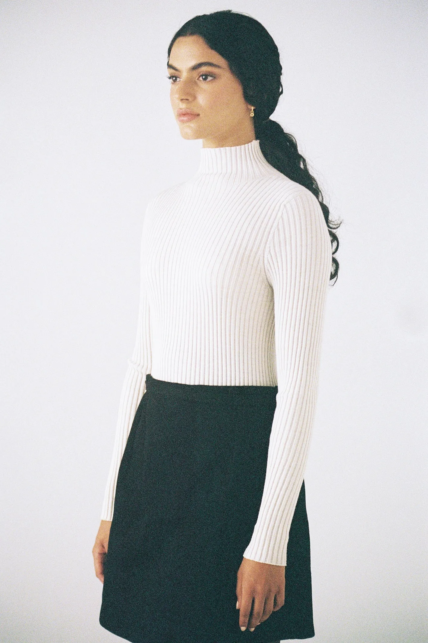 Essence Fine Turtle Neck - Ivory