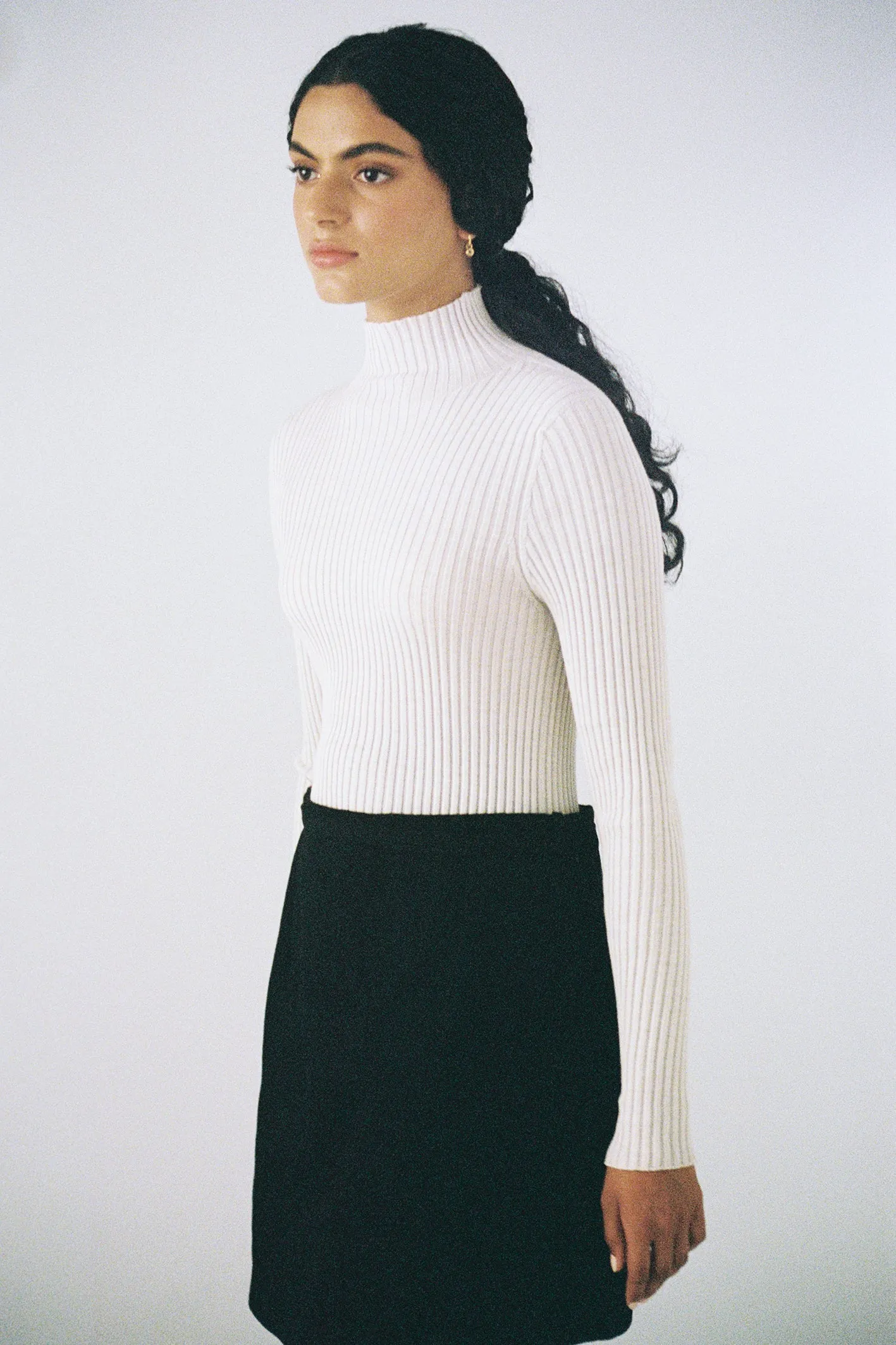 Essence Fine Turtle Neck - Ivory