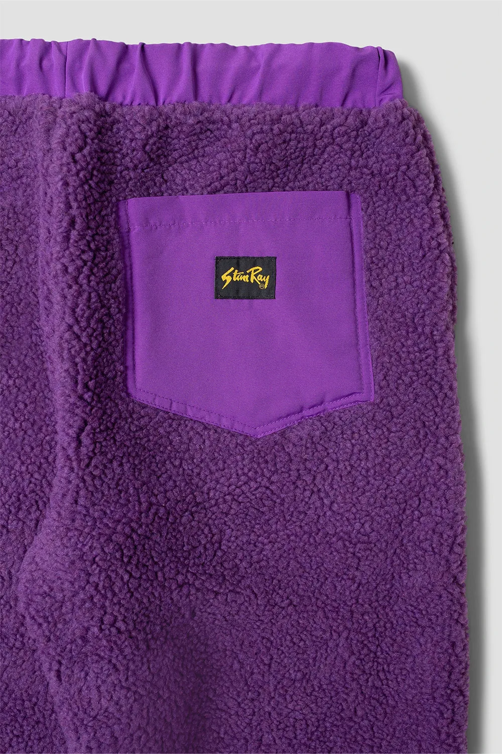 Fleece Fat Pant - Purple