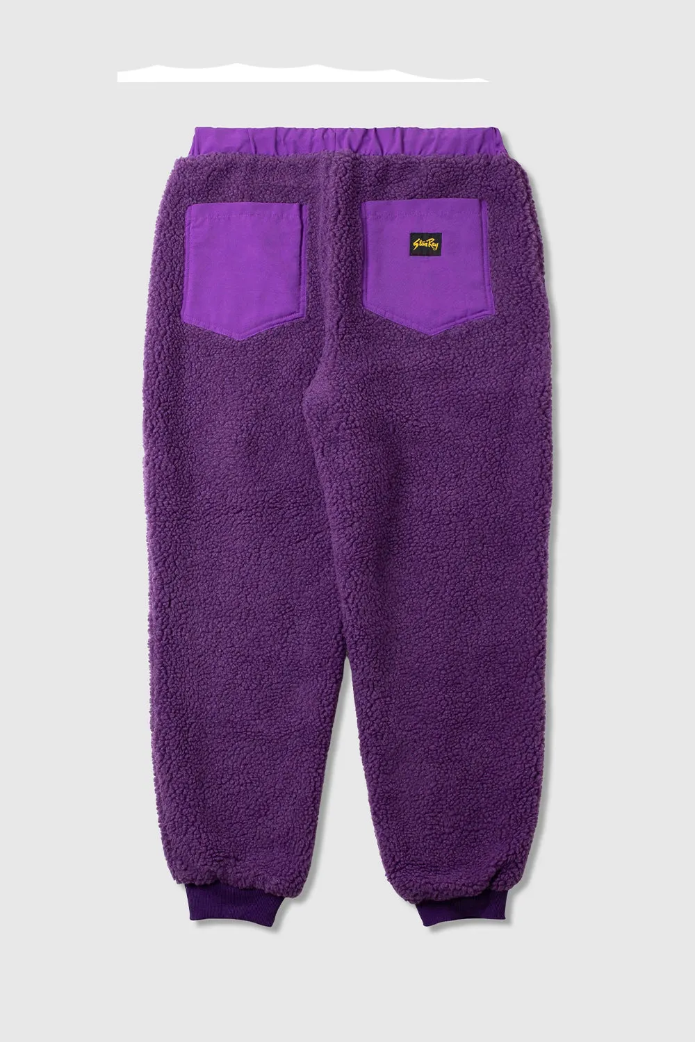 Fleece Fat Pant - Purple