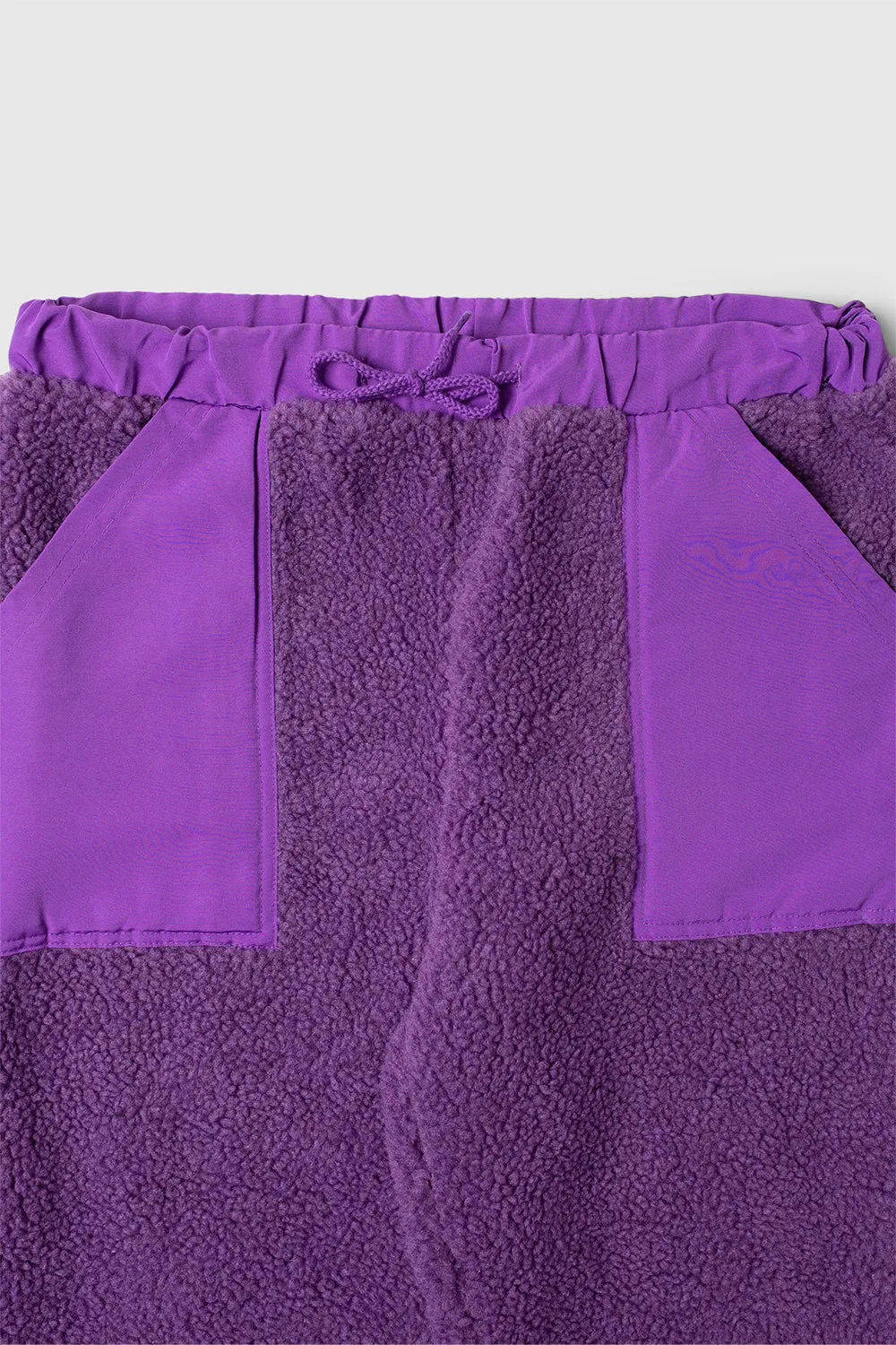 Fleece Fat Pant - Purple