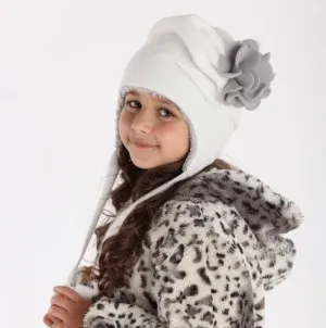 Girls Winter Sherpa Fleece Lined Polar Hat