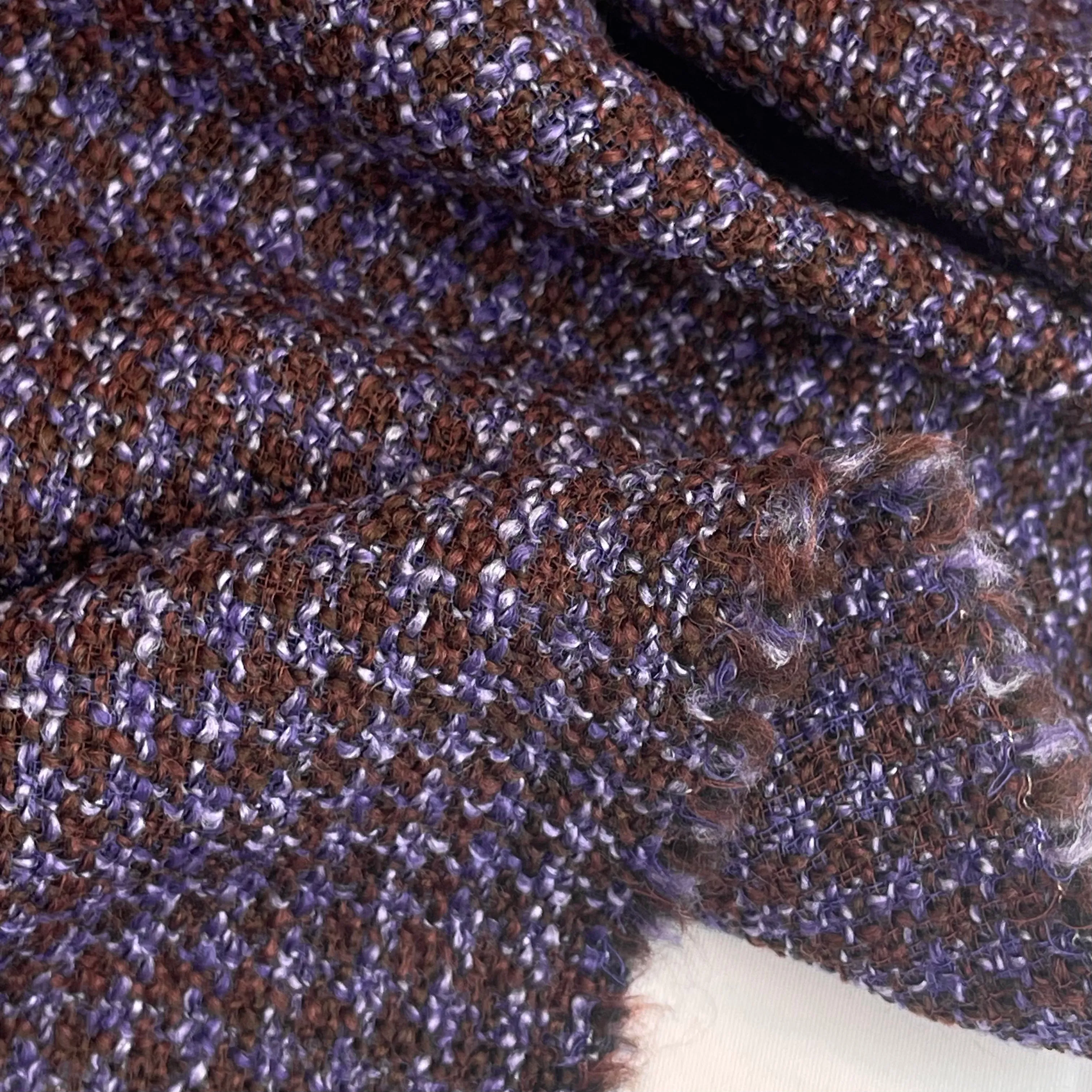 London Wool Blend Tweed