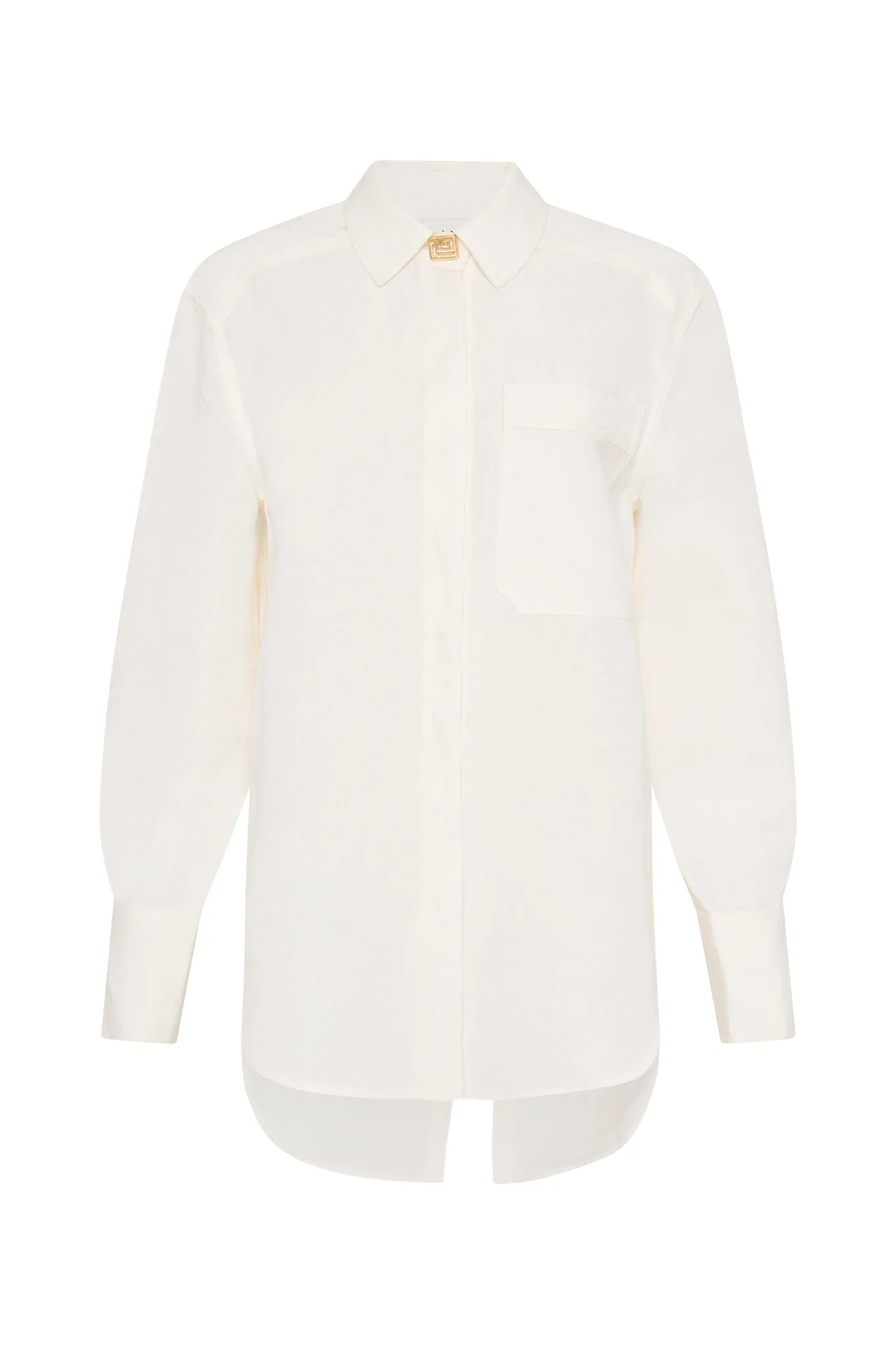 Maggie Logo Split Shirt