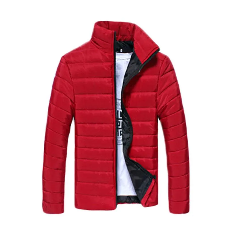 Men Solid Long Sleeve Jackets