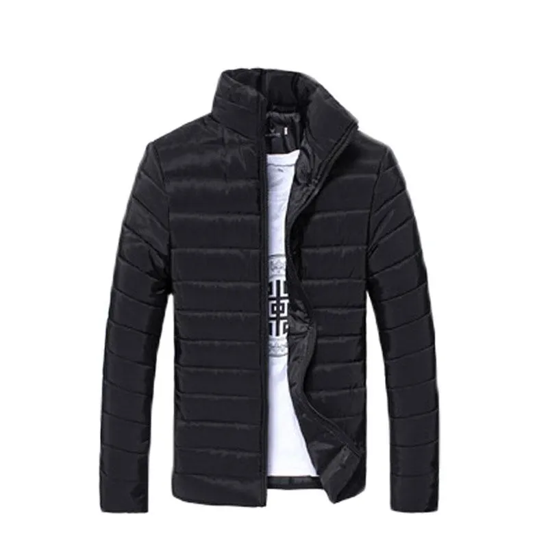 Men Solid Long Sleeve Jackets