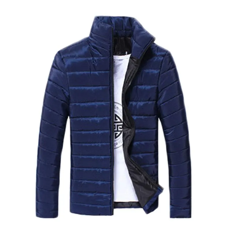 Men Solid Long Sleeve Jackets