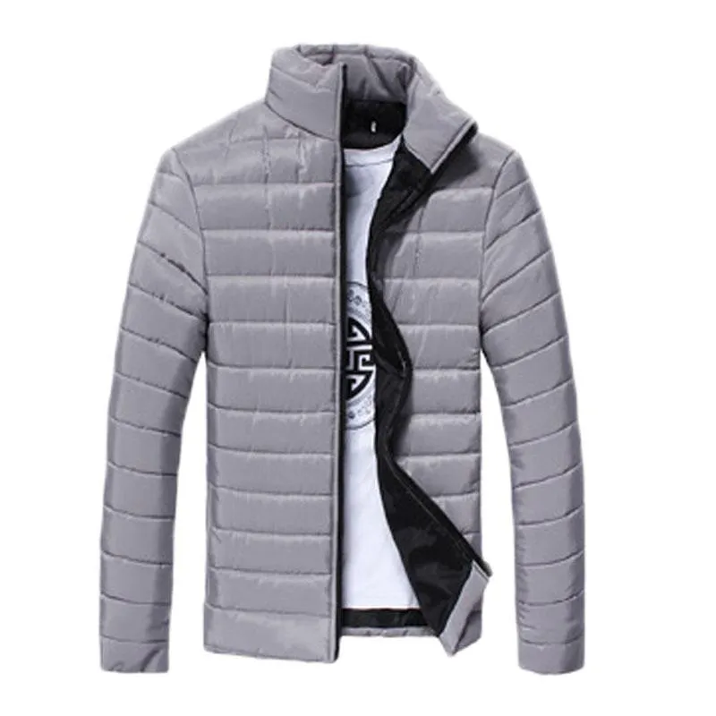 Men Solid Long Sleeve Jackets