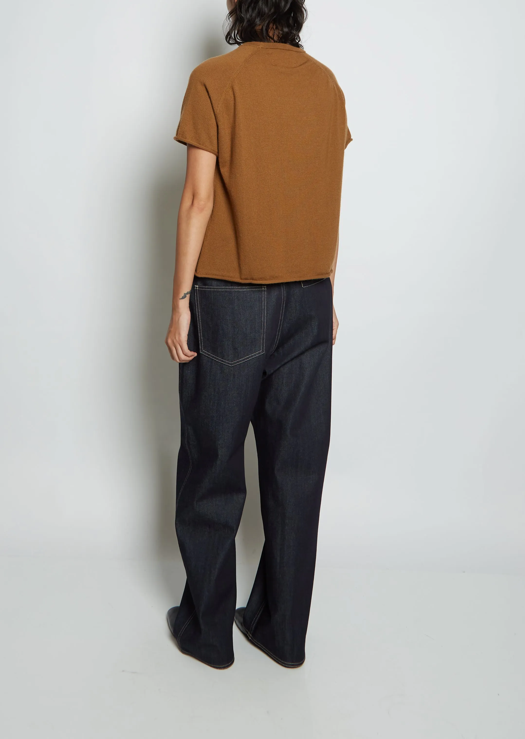 n°177 Todd Cashmere Top — Cumin