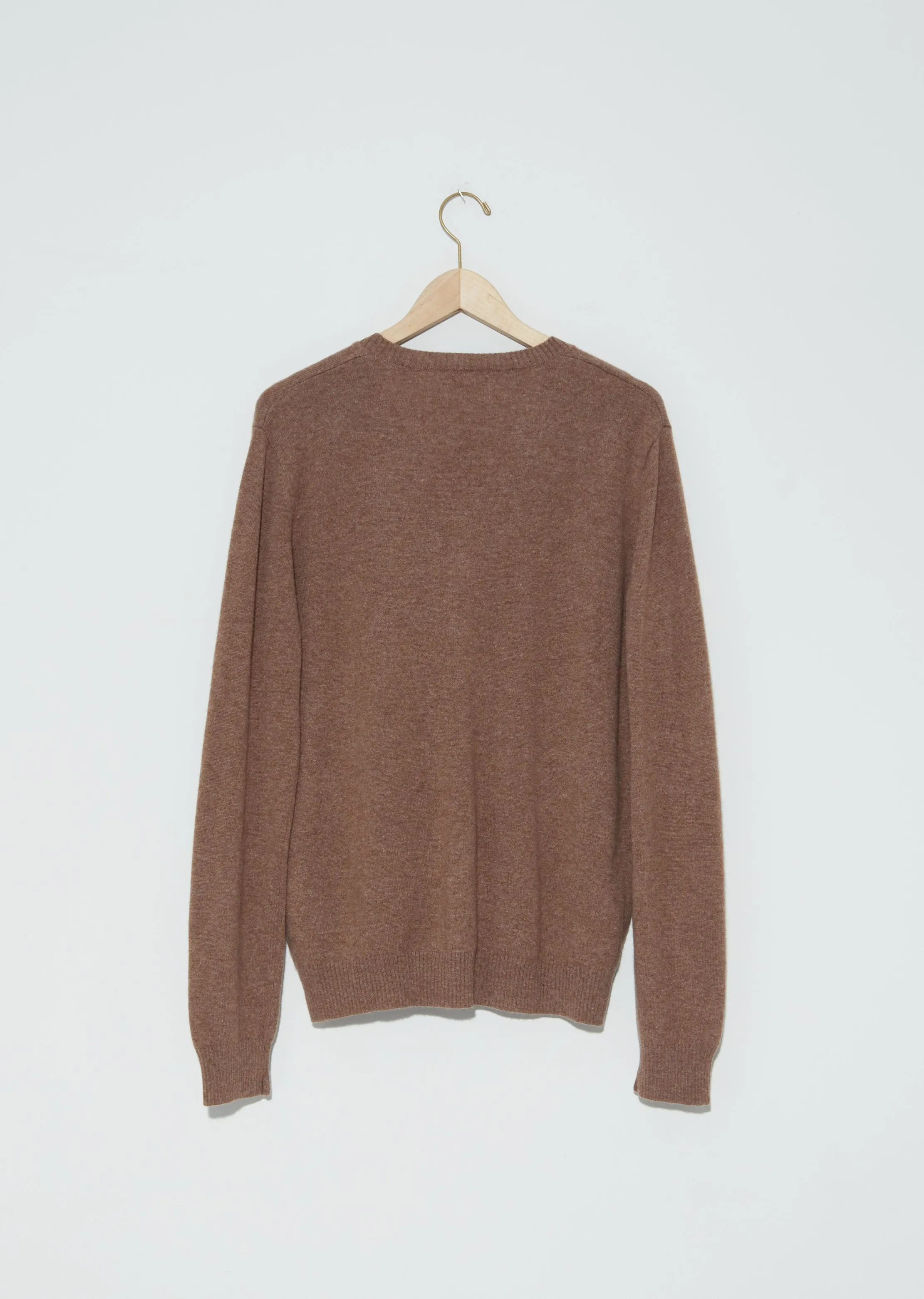 New Serafini Cashmere Classic V Neck Sweater