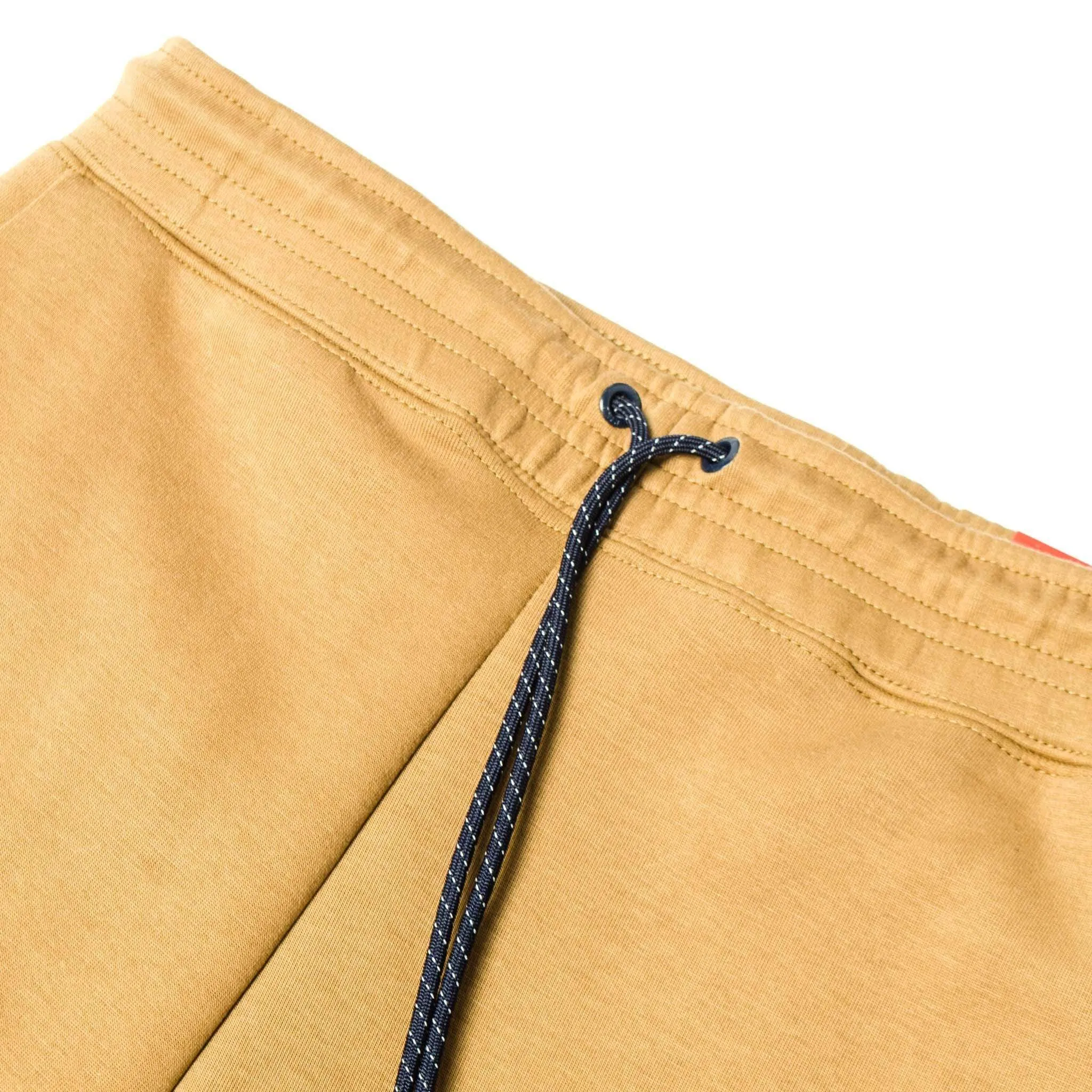 NIKE TECH FLEECE CROPPED PANTS - Golden Beige-Khaki