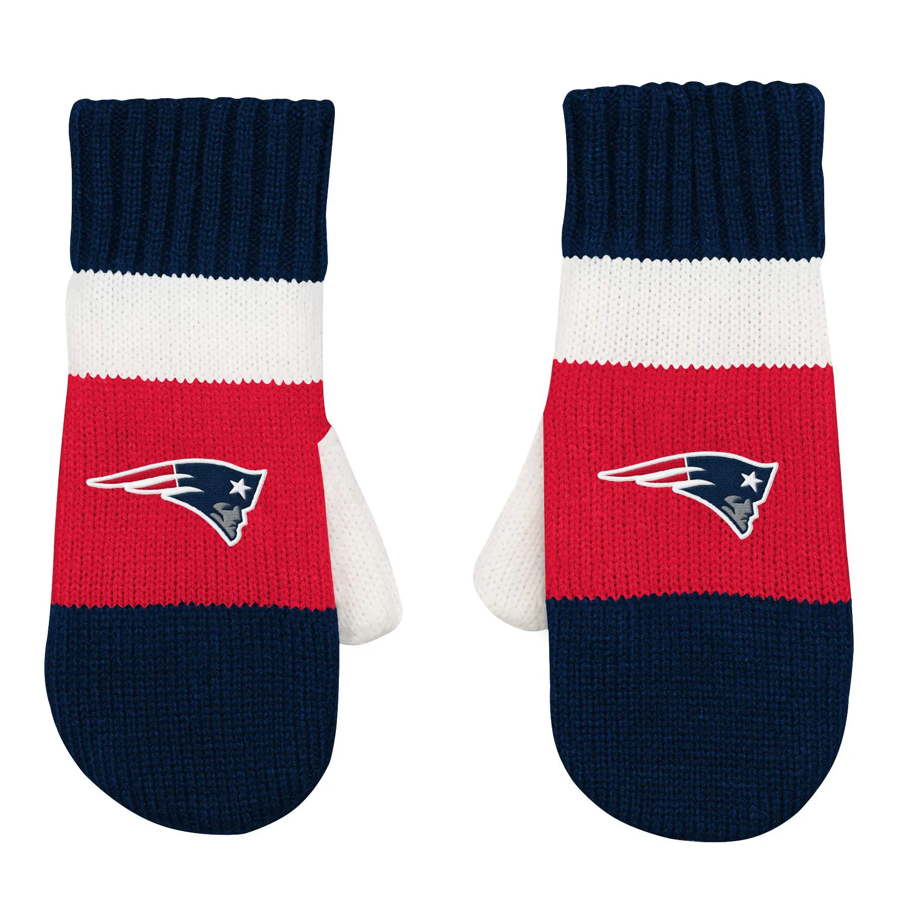 Patriots Fleece Lined Mittens