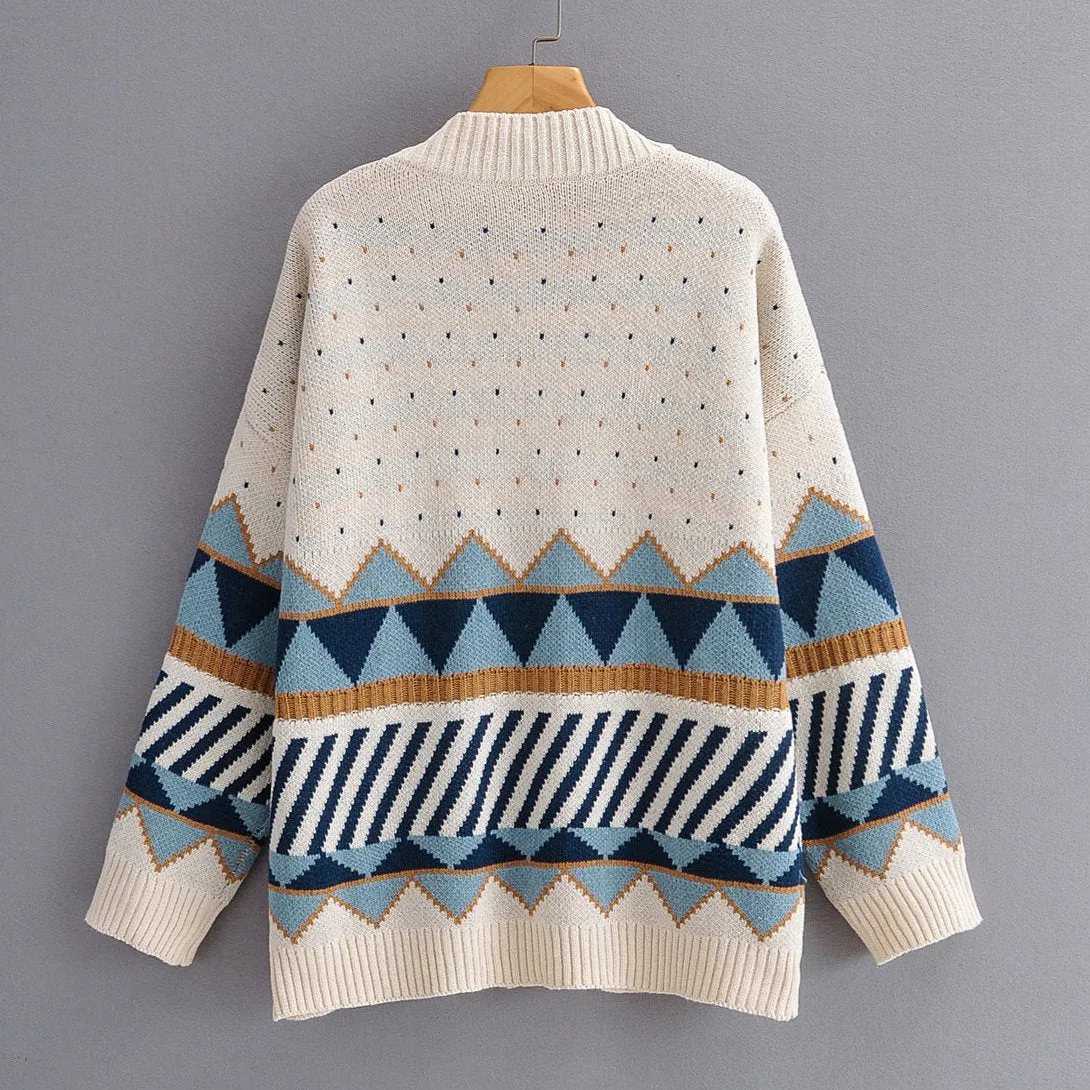 Retro Comfort Cardigan