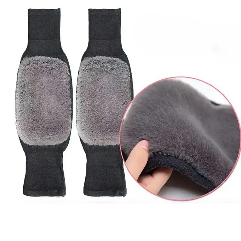 Thick Warm Woolen Blend Thermal Knee Pad