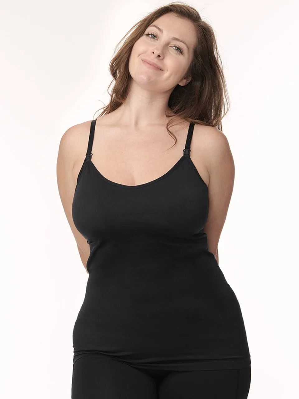 Under Control |Maternity Camisole 3 Pack (Black/Grey/Pink)